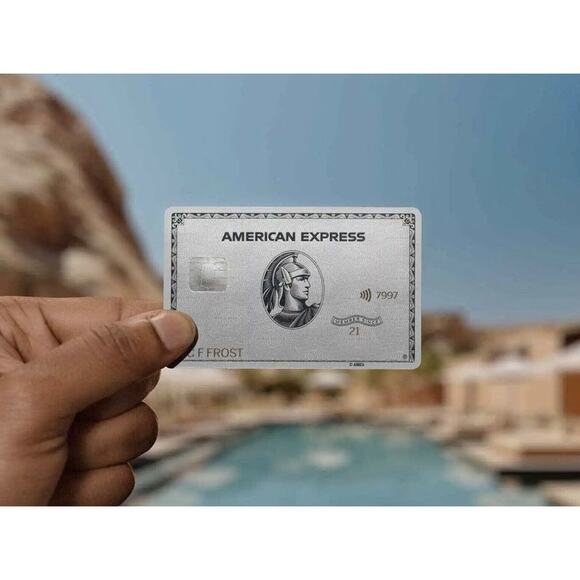 American Express Platinum PERSONAL CARD Amex Metal card centurion collectibl LTD - Picture 8 of 15